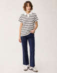 Maxi polo a righe