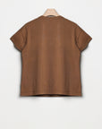 Maglia con logo cristalli Pinko