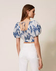Top stampa porcellana TWINSET
