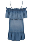 Vestito denim leggero Pinko