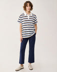 Maxi polo a righe