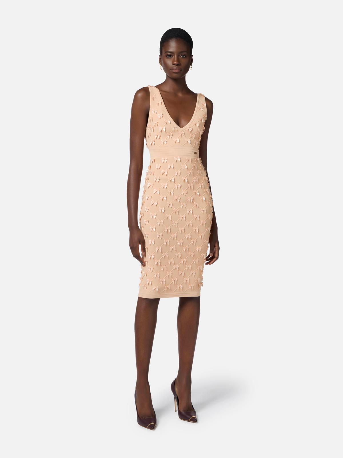 ワンピース ELISABETTA FRANCHI Woman Dress Peach AM79S CG2 Dress Elisabetta Franchi | color Peach | Gomez.pl/en