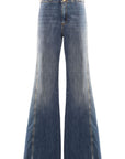Jeans ampio anelli
