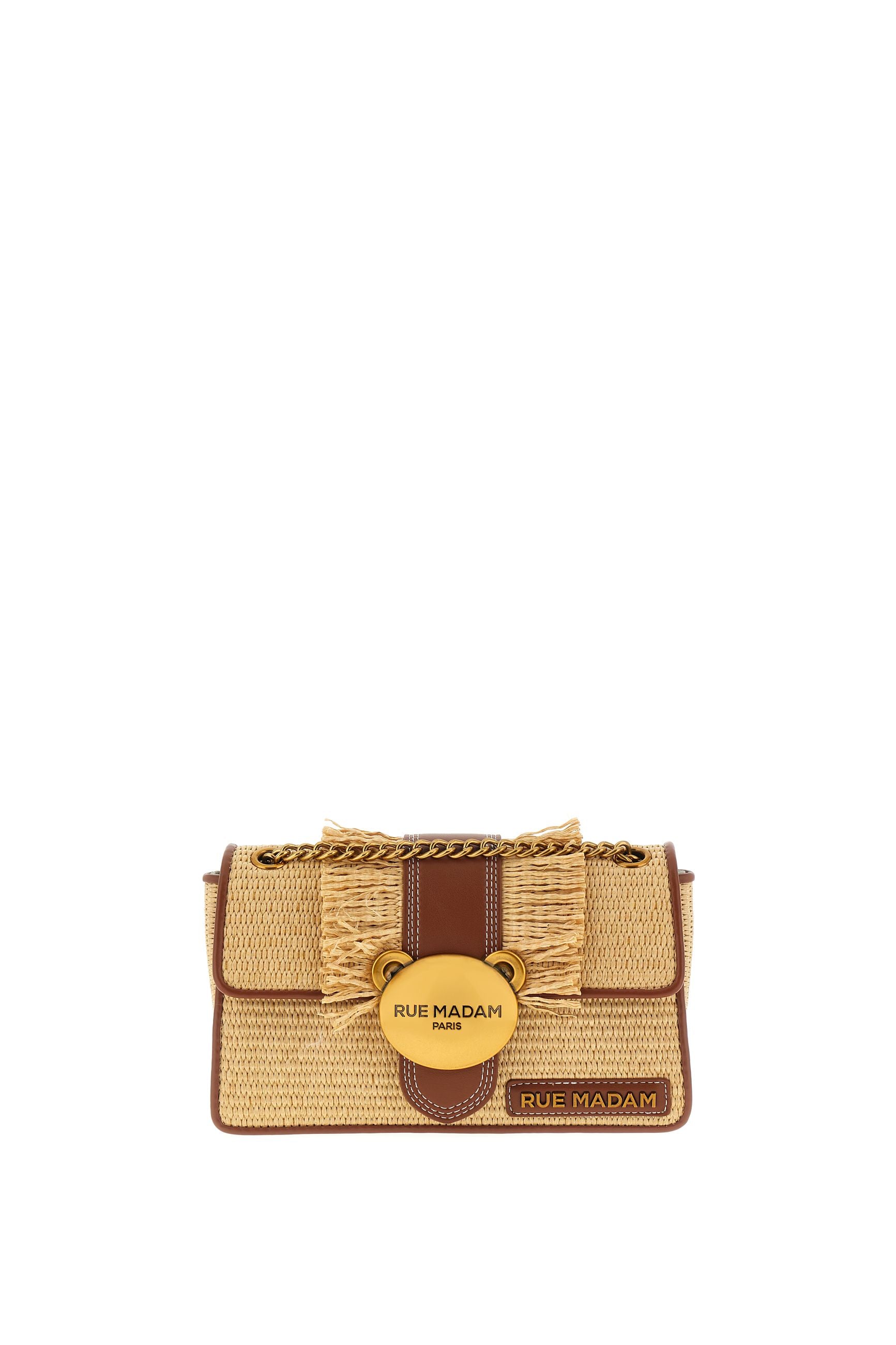 TEDDY IT-BAG STRAW FRINGES - Borse - RUE MADAM PARIS
