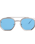 BAKU SILVER AZZURRO - Accessori - OS SUNGLASSES