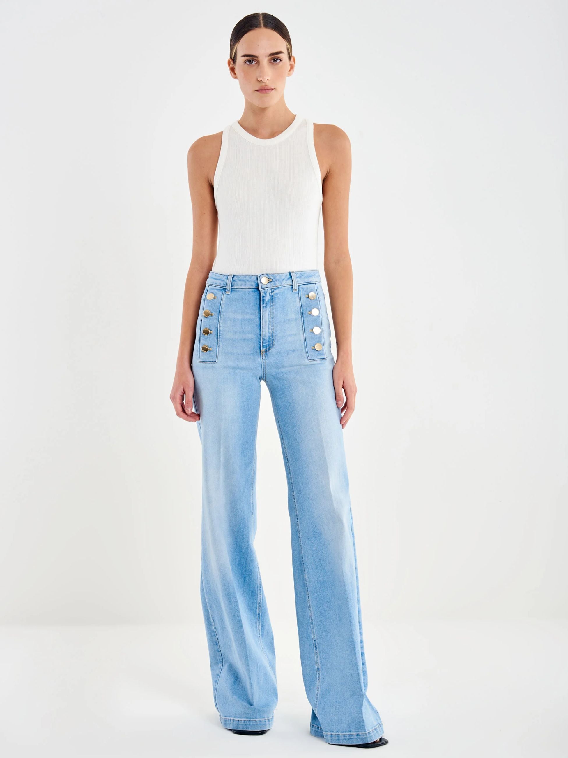 Jeans GIUDITH lavaggio chiaro Vicolo