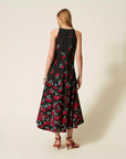 Vestito midi ciliegieTWINSET