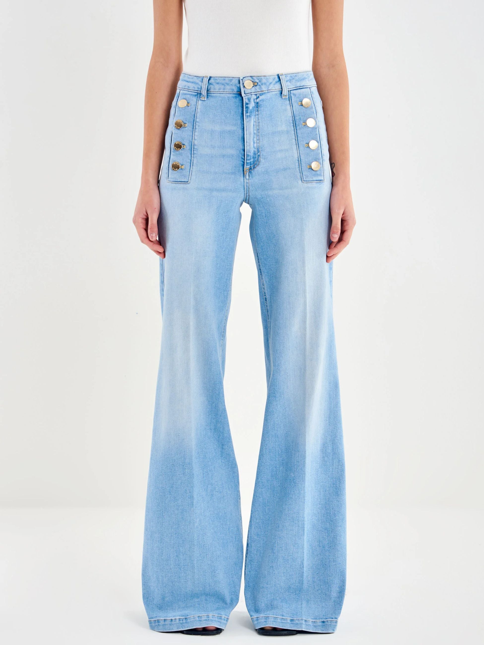 Jeans GIUDITH lavaggio chiaro Vicolo