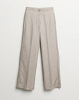 Pantalone dritto gessato