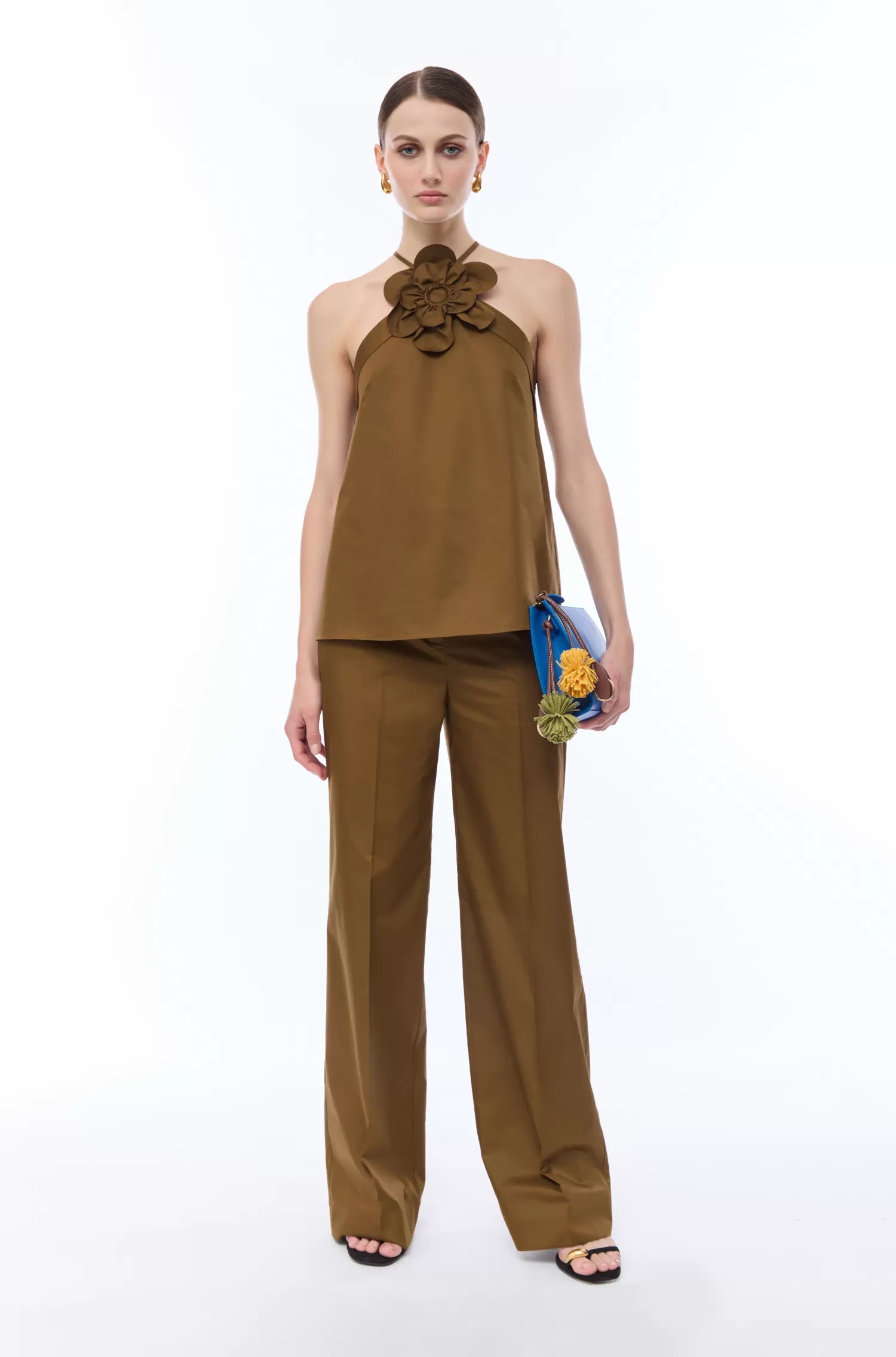 Top cotone fiore  NENETTE
