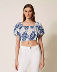 Top stampa porcellana TWINSET