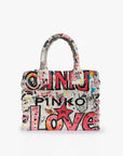 BEACH SHOPPER CANVAS 106673-A3B6 PE26 - Borse - Pinko