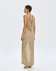 Abito maglia oro ACCESS