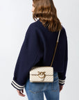 LOVE ONE MINI DC 100074-A0GK PE26 BI - BORSA - Pinko