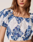 Top stampa porcellana TWINSET