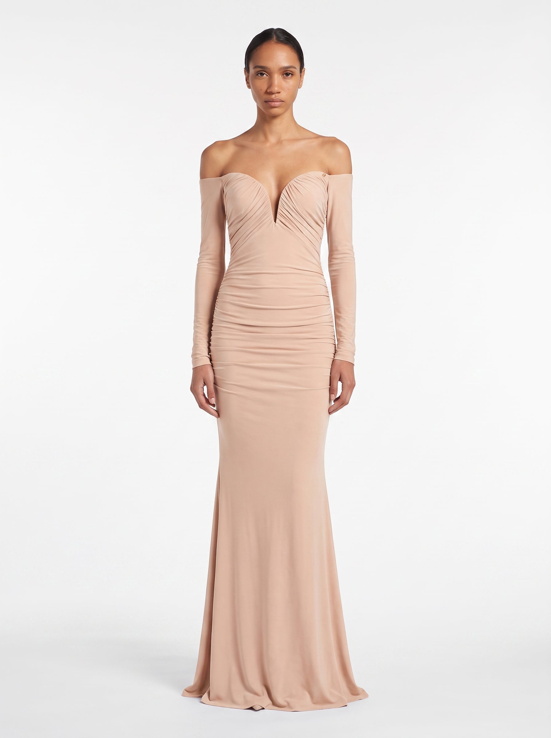 Abito jersey drappeggiato Elisabetta Franchi