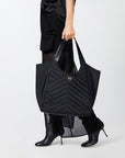 TOTE BAG PUZZLE RECYCLED PE-25 104536-A1EU  NR - Borse - Pinko