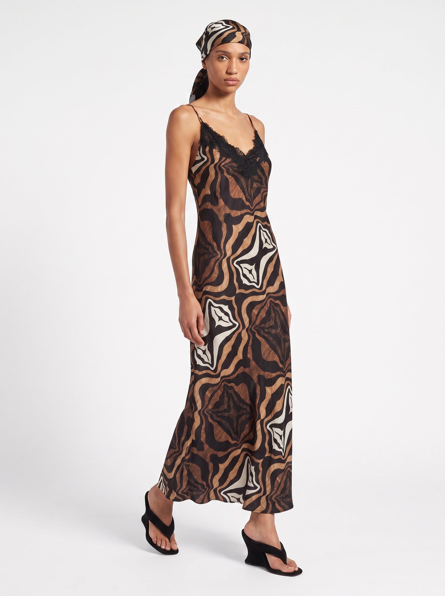 Sleepdress stampa optical TRASH AND LUXURY