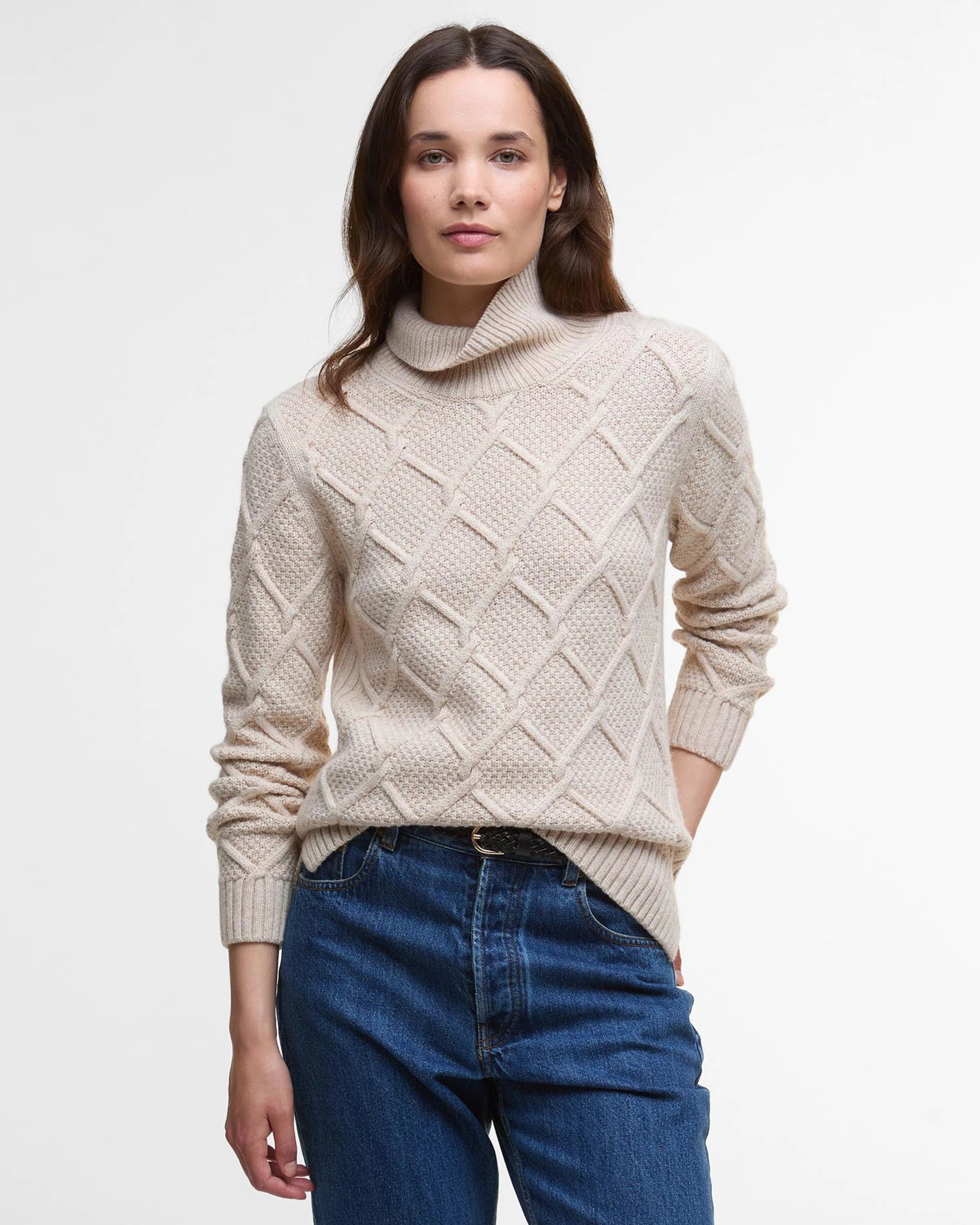 LKN1170 LKN BURNE ROLL - Maglieria - Barbour