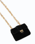 POCKET NECKLACE SUEDE 107643-A0F6 - Borse - Pinko