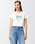 QUENTIN T-SHIRT PE-25 100535-A2GT BN - Maglieria - Pinko