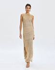 Abito maglia oro ACCESS