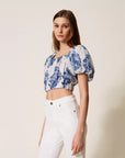 Top stampa porcellana TWINSET
