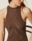 Abito lungo in maglia TWINSET