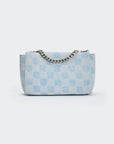 Borsa in jeans damier