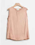 Canotta basic in viscosa satin