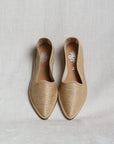 SACCH. P. PUNTA PAGLIA BEIGE - Scarpe - NAMADA