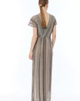 Abito tricot zigzag colonna- NENETTE
