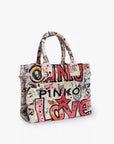 BEACH SHOPPER CANVAS 106673-A3B6 PE26 - Borse - Pinko