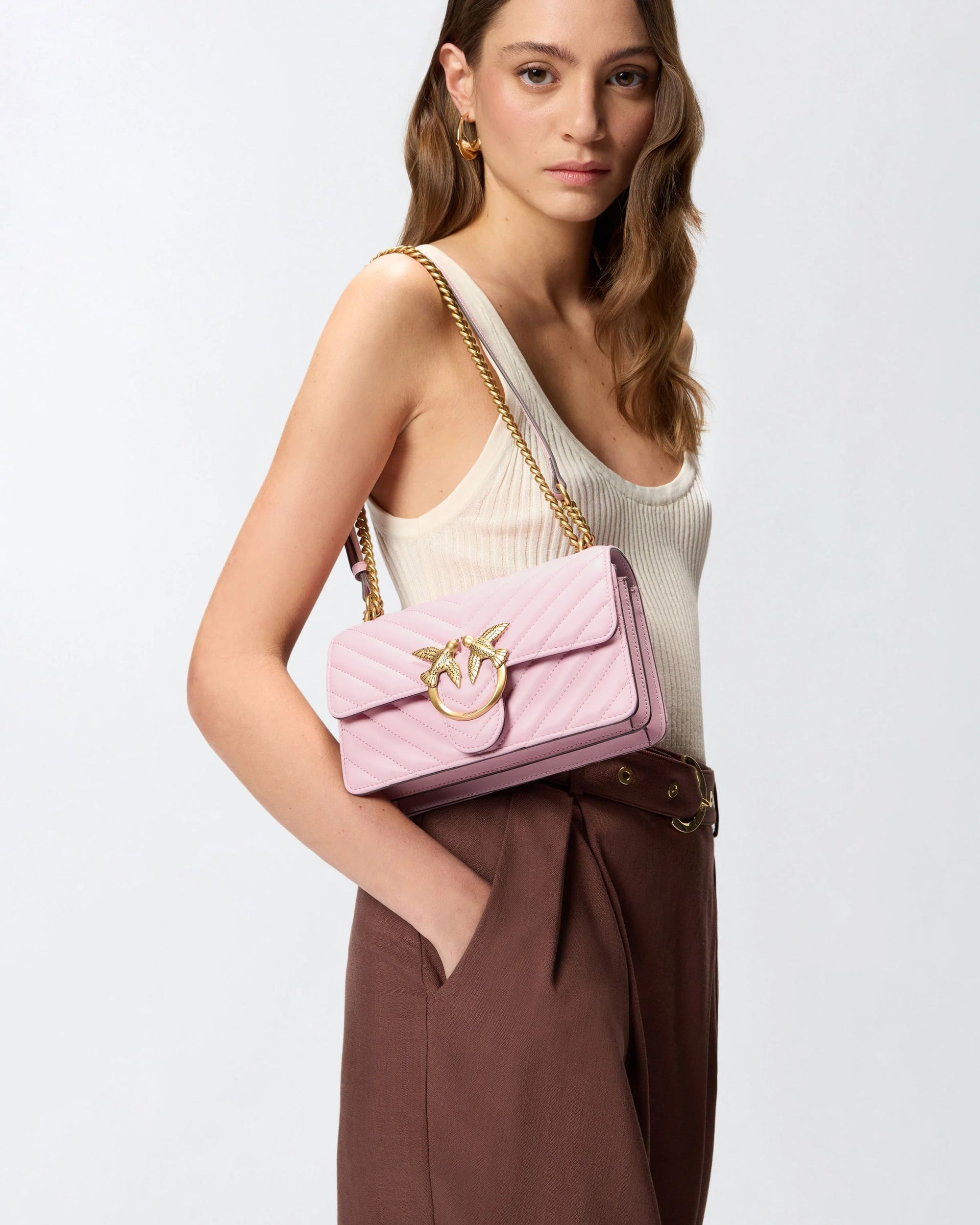 LOVE ONE MINI DC 100074-A0GK PE26 - BORSA - Pinko