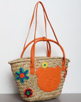 COCOA BASKET ORANGE 1246 - Accessori - RUE MADAM PARIS